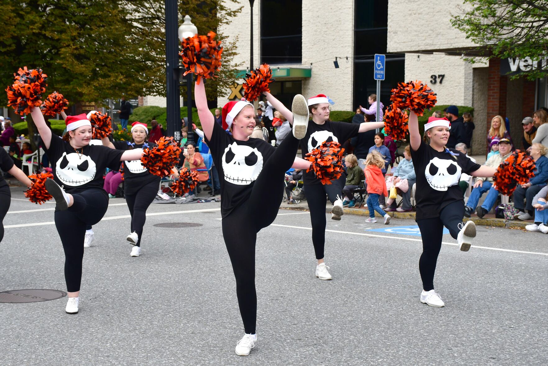 People march in a parade